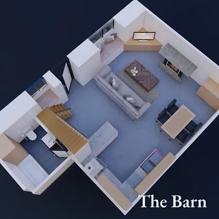 The Barn, Rustic Country Dog Friendly Vakantiehuis *